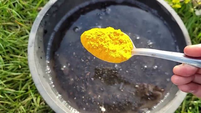 1 ложку на ведро воды и земля как новая, здоровая, плодородная, живая, для большого урожая на года