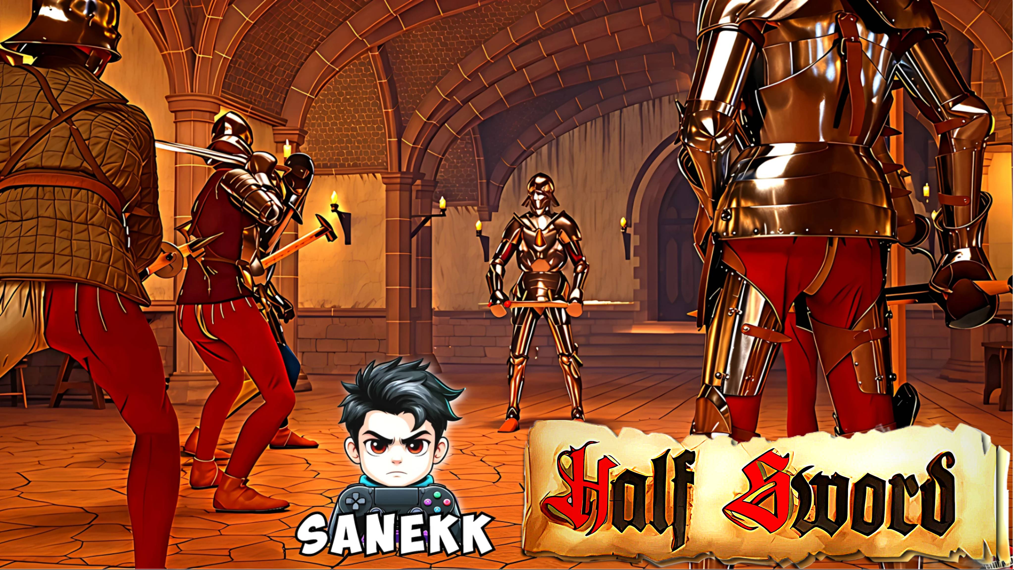 СРЕДНЕВЕКОВАЯ РЕЗНЯ ОТ ПЕРВОГО ЛИЦА ► Half Sword [2]