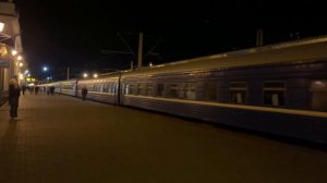 Поезд Минск-Брест Прибытие на вокзал Брест-центральный