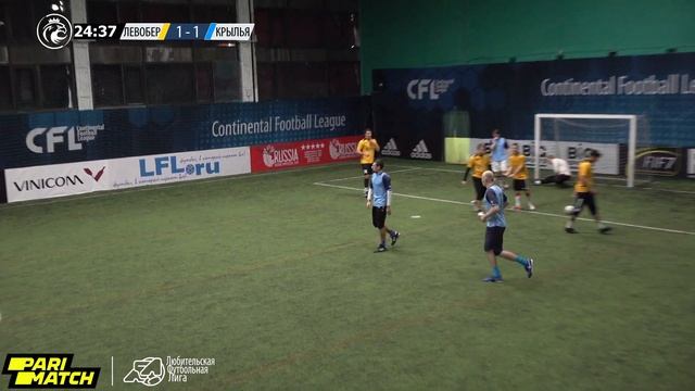 ЛФЛ 5X5. Золотой Кубок Плей-офф. 1/2 финала. Левобережный - смотреть онлайн