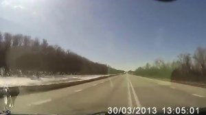 Самарский водитель снял свою смерть на регистратор