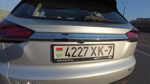 Geely Atlas Pro. Покраска машины по гарантии. Подробно.