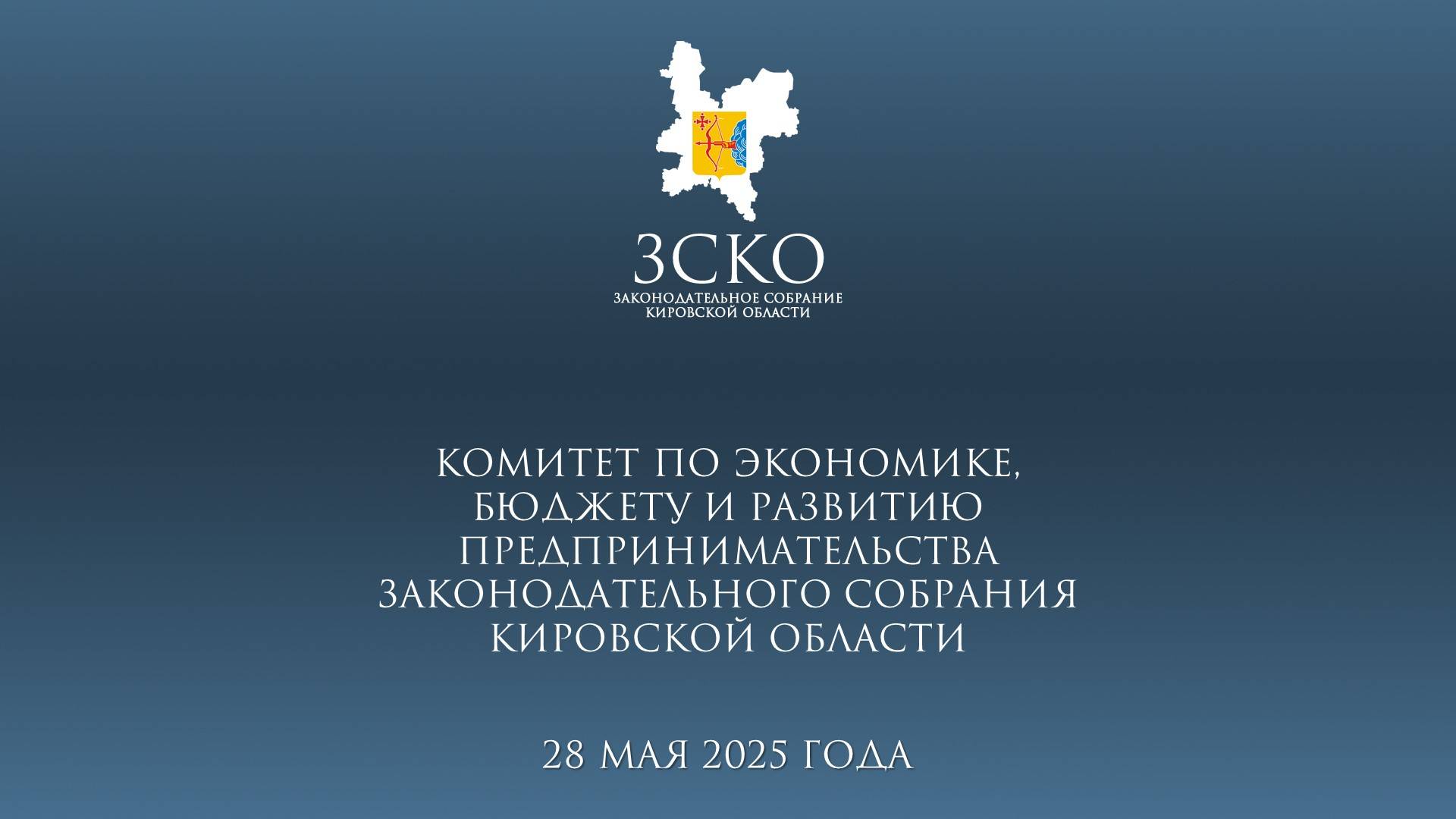 Заседание бюджетного комитета 28.05.2025