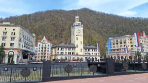 Роза Хутор - прогулка в Апреле 2025