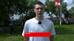 Димитровградские школьники тушили пожар