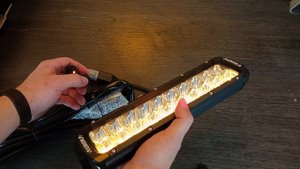 Как светит всепогодная светодиодная балка Aurora ALO-D5DA-10.