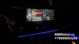 Подсветка салона BMW F10