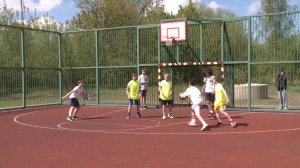 В Ярославле на Первой Портовой открыли спортплощадку