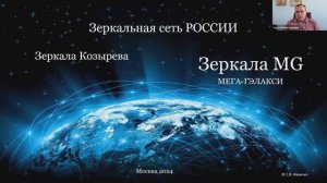 Зеркала MG & Зеркала Козырева. С. Иванчук о истории развития зеркальных пространств.