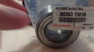 тойота королла 4вд ступичные подшипники