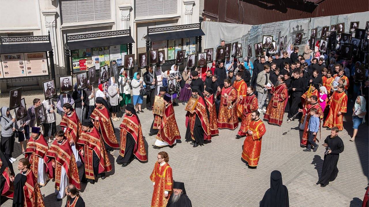 Литургия. Неделя 6-я по Пасхе, о слепом. Годовщина освящения храма