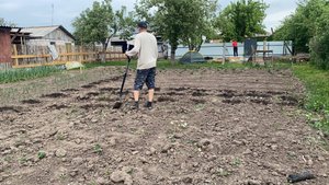 Сажаем помидоры ,готовлюсь к сенокосу