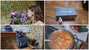 Пришлось везти в больницу/ Готовлю обед/  Покупки