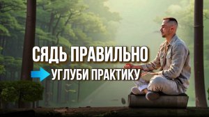 ХОЧЕШЬ ГЛУБЖЕ В ПРАКТИКУ? | ВСЕ НАЧИНАЕТСЯ С ТОГО, КАК ТЫ СИДИШЬ.
