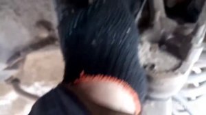 Нива моя, оборвало кронштейн переднего амортизатора