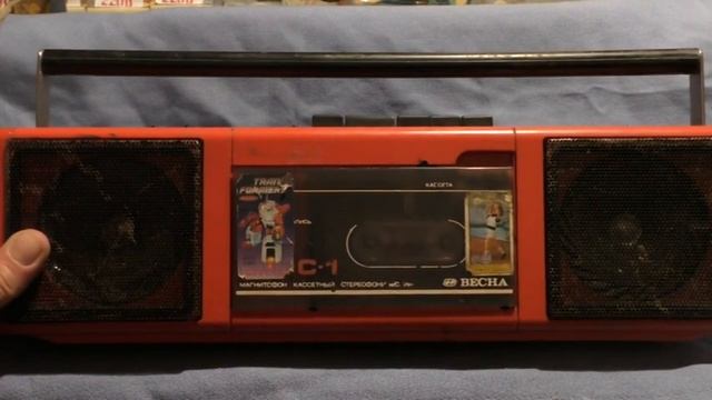 SNOB : Магнитофон "Весна-310-1С" с помойки.Первое включение.