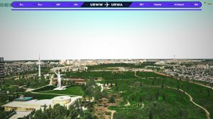 Як-40 / URWW-URWA / VATSIM