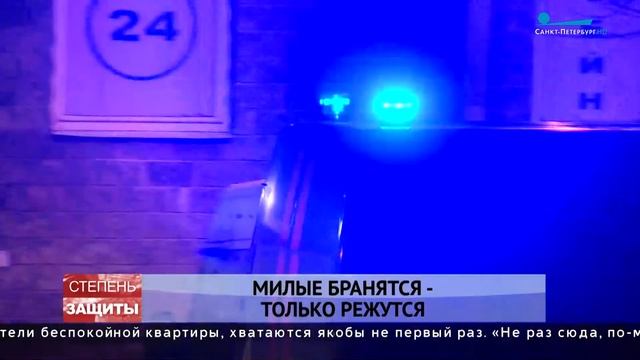 Милые бранятся – только режутся: В Петербурге женщина