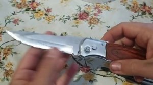 Замена пружины  выкидного ножа.