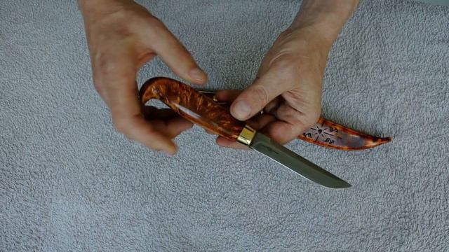 Пуукко из дамаска. Финский нож смотреть онлайн