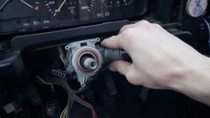 Как снять замок зажигания Volkswagen passat B3