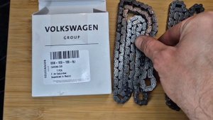 обзор и сравнение цепи VAG 06k109158BJ с 06k109158BP