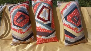 Лоскутное шитьё Елены Пестеревой из Можги — котики, рыбки и домики