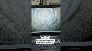 Пежо 3008, расход масла, эндоскопия двигателя. #пежо #peugeot