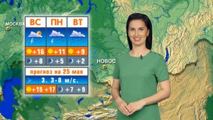 Прогноз погоды на 25 мая в Новосибирске