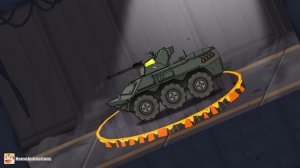 HomeAnimations – Мультики про танки  КОСМИЧЕСКИЙ МОНСТР - ТАНК !