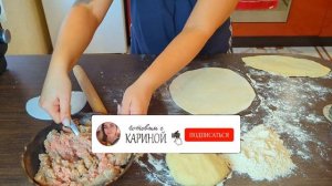 Чебуреки без масла или Янтык с мясом 🥟🥟🥟