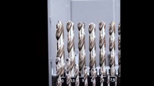 Набор сверл 1.0-10.0 х 0,5 мм 19пр. HSS-G Spiralbohrer (Metall) GARWIN INDUSTRIAL GM-BS19