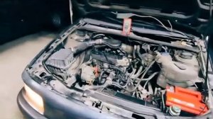 Пассат б3, мотор 18.PF.С инжектора в моно.