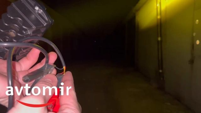 Видео обзор на светодиодную LED лед фару для авто на 3 ли смотреть онлайн