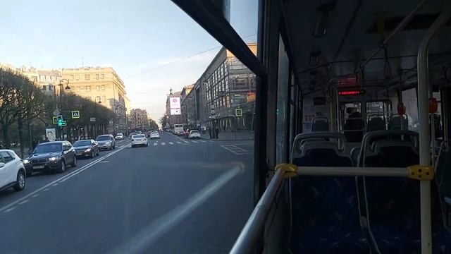 Троллейбус, маршрут №31 (объезд по Каменноостровскому)