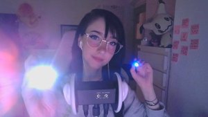 Nananightray ASMR ~ удобные нажатия и визуальные световые триггеры