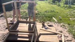 Делаем теплую будку для собаки своими руками. При этом