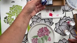 Тестирую краски под обжиг для фарфора и керамики