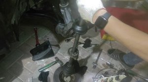 работа над ошибками, замена смазки шруса