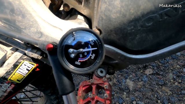 Накачал аморт и стянул пружину на Honda CR250R (20.08.24) смотреть онлайн
