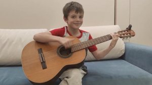 Иван 9 лет. Дидюля фламенко на гитаре.#дидюля #guitar #гита?