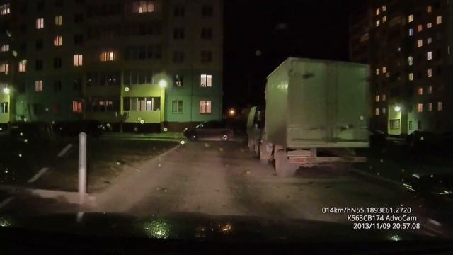 Advocam FD7 GPS ночная съемка смотреть онлайн