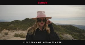 Полнокадровый кинообъектив Canon CN-E20-50mm T2.4 L F / FP