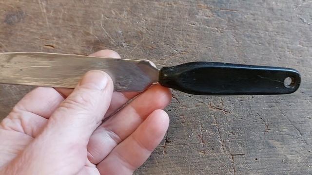 Восстановление ножа кухнабора СССР.