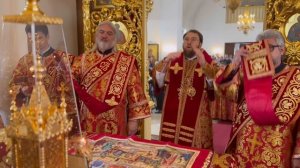 МИТРОПОЛИТ ИГНАТИЙ СОВЕРШИЛ БОЖЕСТВЕННУЮ ЛИТУРГИЮ В ХРАМЕ СВЯТОГО АПОСТОЛА И ЕВАНГЕЛИСТА ИОАННА
