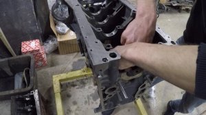 Продолжаем сборку двигателя ОМ 611 Мерседес Спринтер