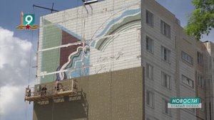 "Весны" не будет: панно известных художников на фасаде многоэтажки в Старом Осколе замуровали
