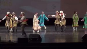 Башкирский танец "Йыйын" постановка Роберт и Алина Хам