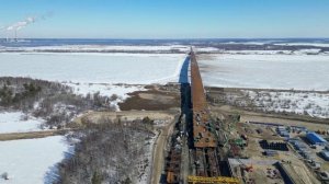 Новый Сургутский мост (апрель 2025)