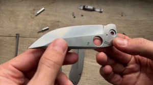 Разбор Ножа Spyderco Nirvana C199TI Replica
